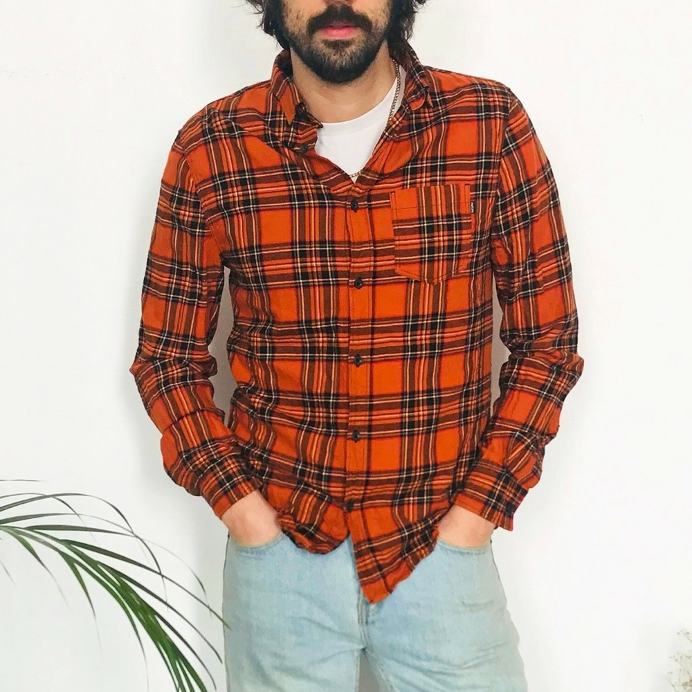 H&M Divided Orange Flannel XS
